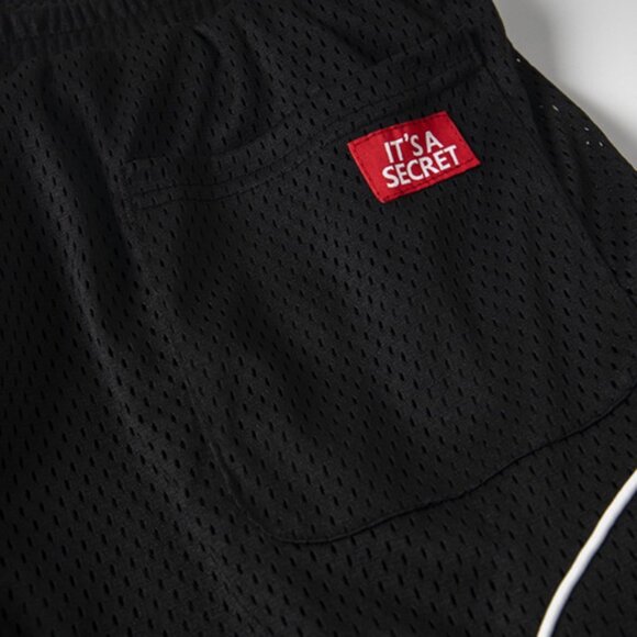 Trapstar Black Number Print Shorts - Picture 2 of 8